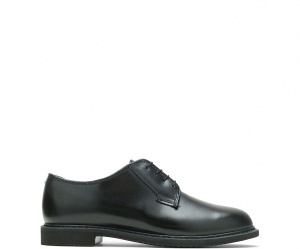 BATES BOOTS | WOMEN'S BATES LITES BLACK LEATHER OXFORD-BLACK