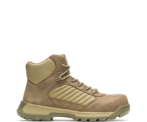 BATES BOOTS | MEN'S TACTICAL SPORT 2 MID SIDE ZIP COMPOSITE TOE EH-COYOTE